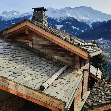 Peaceful In Swiss Mountains. Logement Tranquille En Montagne Suisse Privatunterkunft Bagnes